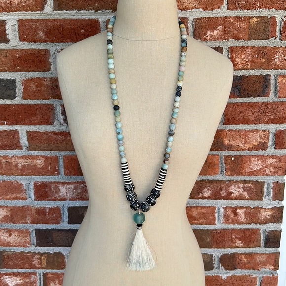 Theodosia Jewelry - Theodosia Jewelry Tassel Necklace